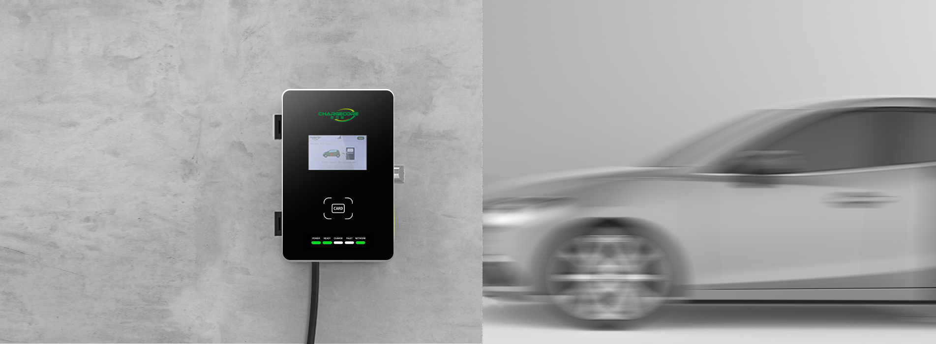 LPC-  Single Output Wall-Mounted Electric Car Charger