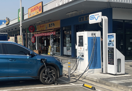 OUR DC ELECTRIC CAR CHARGER IS BEING USED IN GAS STATIONS IN THAILAND